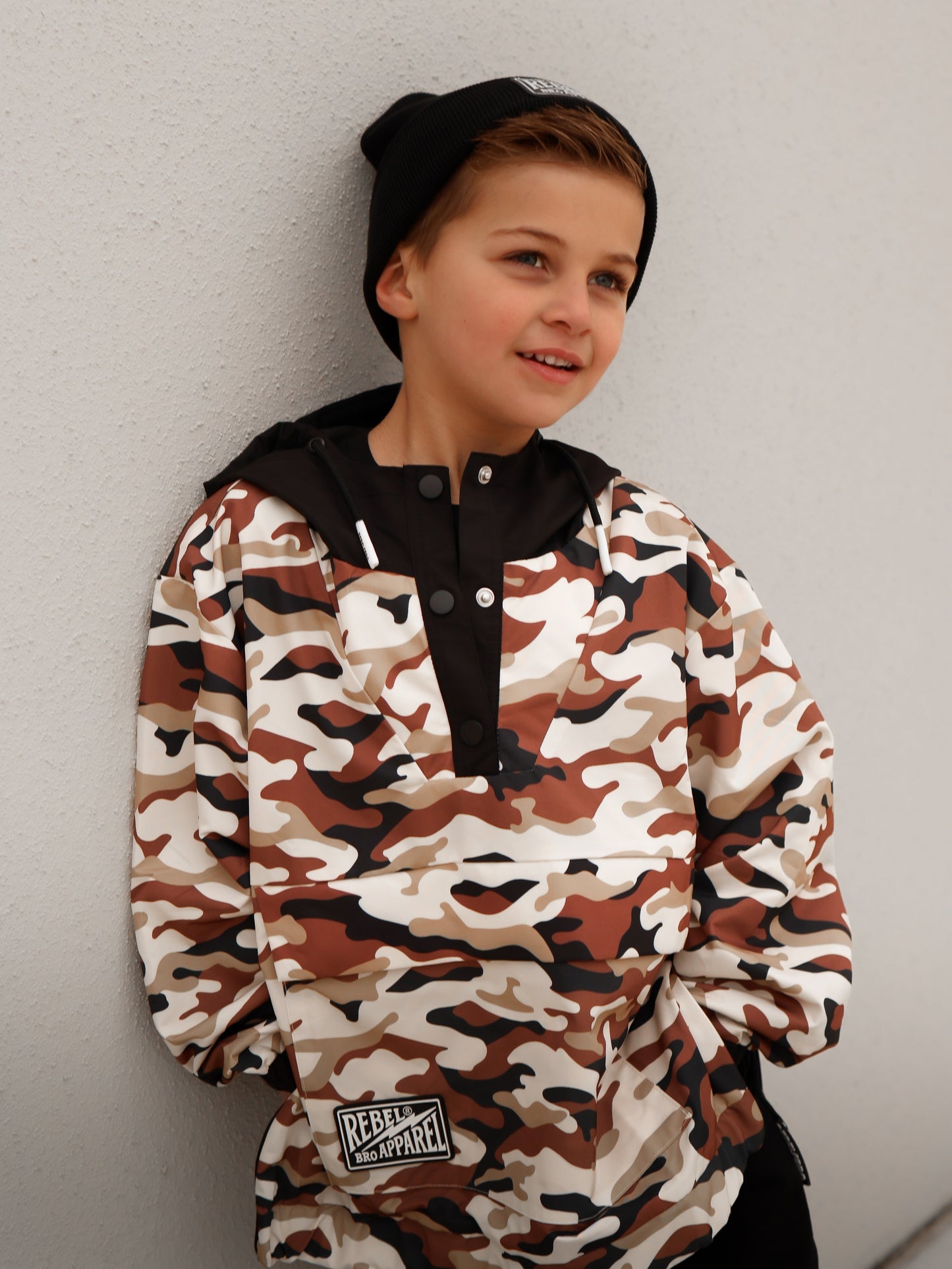 Pullover Windbreaker in Ranger