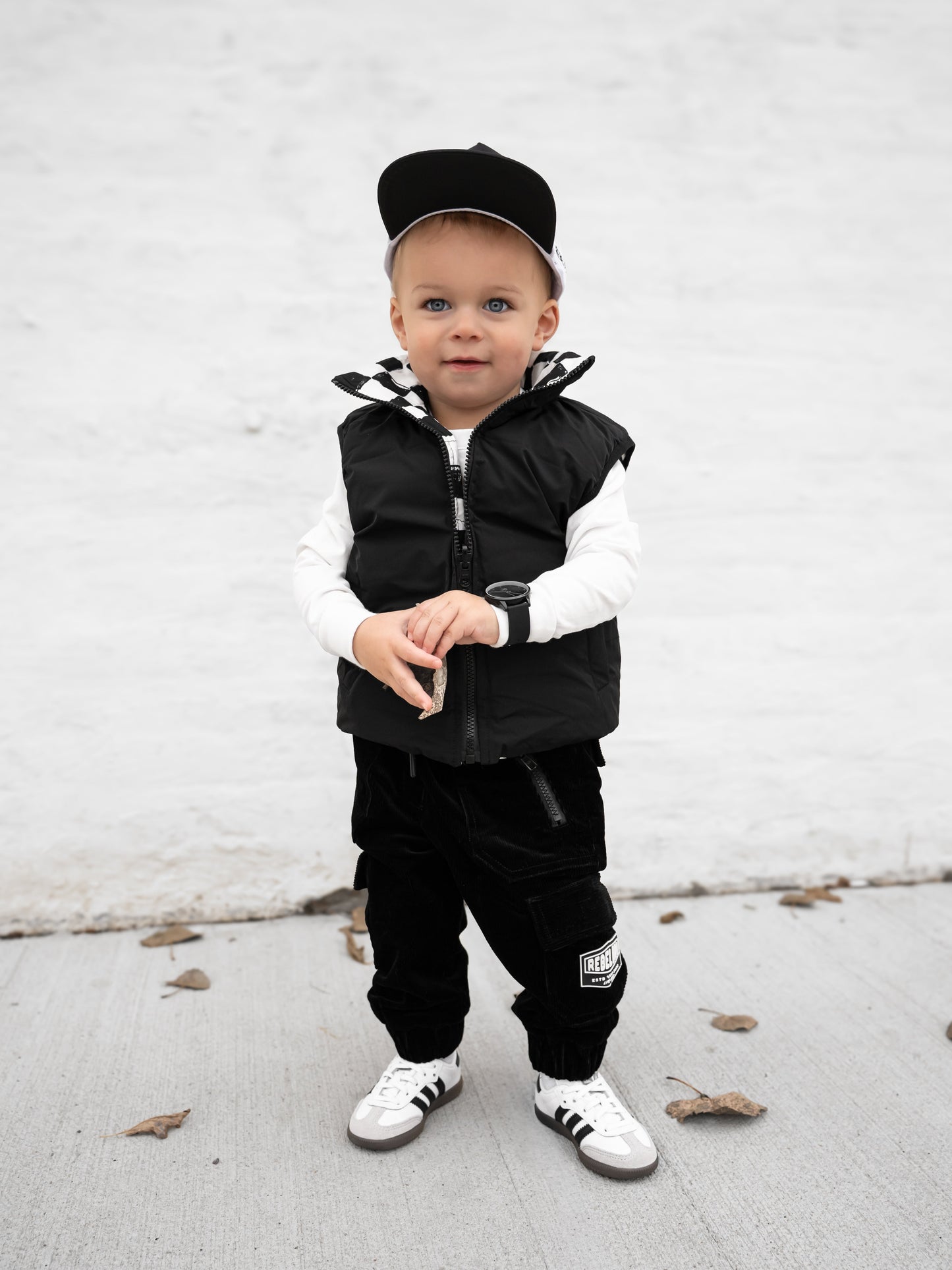 Reversible Puffer Vest in Vintage Venice