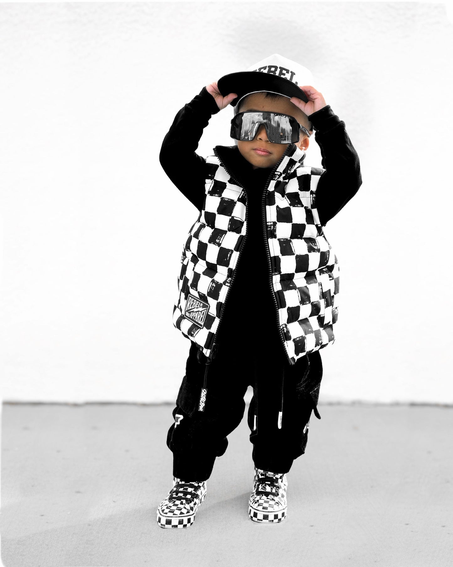 Reversible Puffer Vest in Vintage Venice