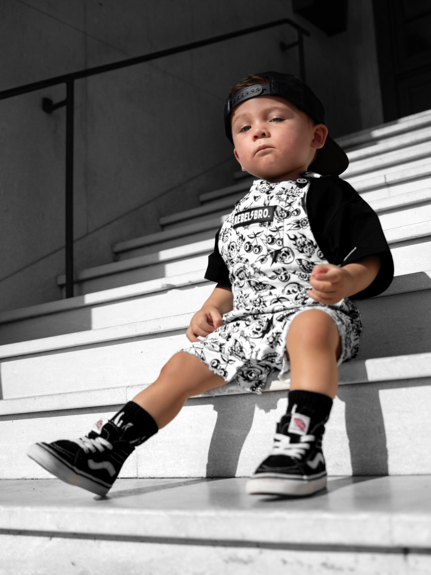 Cut Off Overalls in Bad Boy