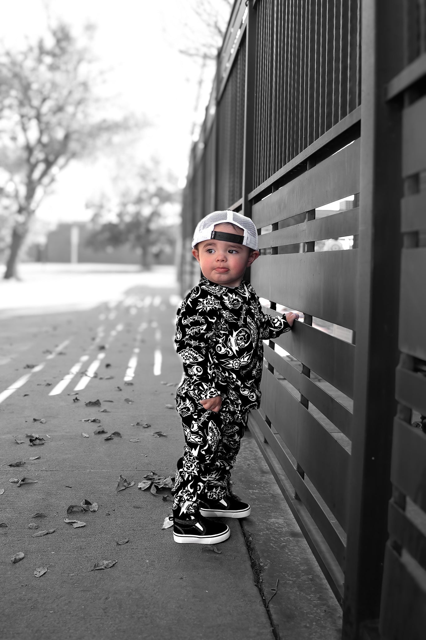 Organic Ribbed Set in Bad Boy [Midnight Edition]