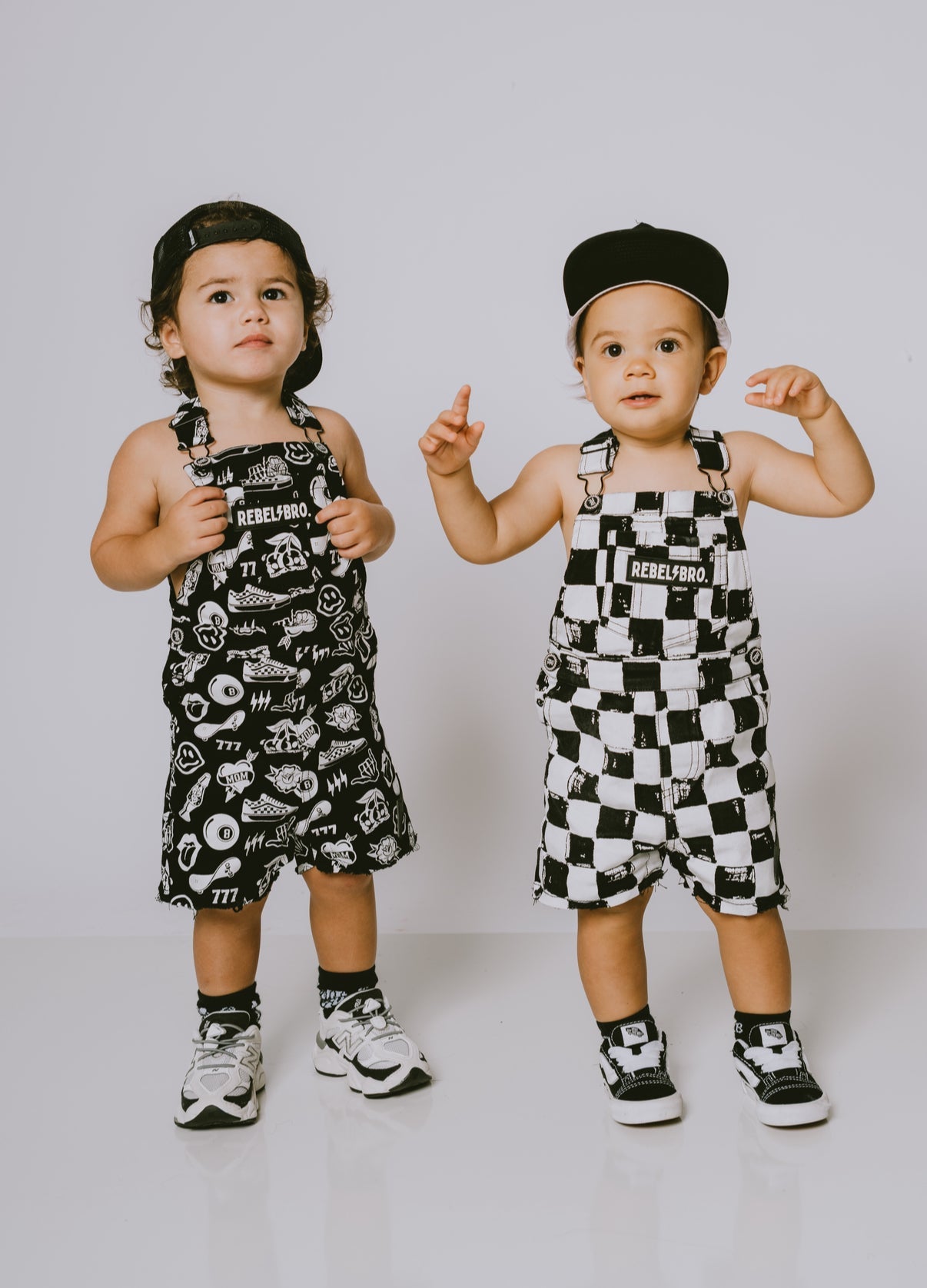 Cut Off Overalls in Vintage Venice