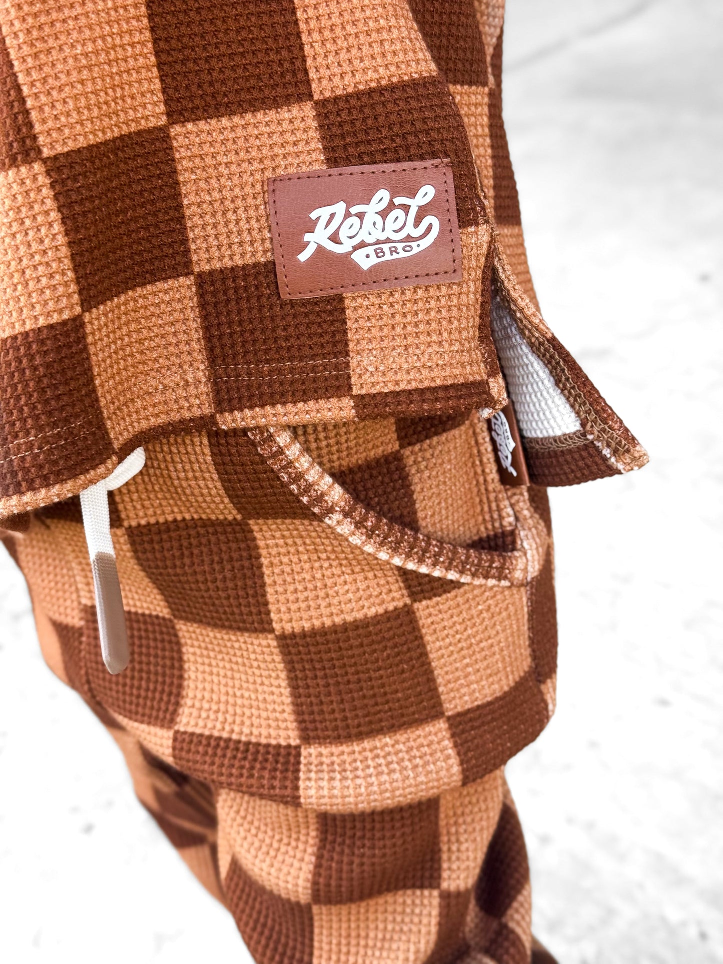 Waffle Set in Spiced Cider + Mocha