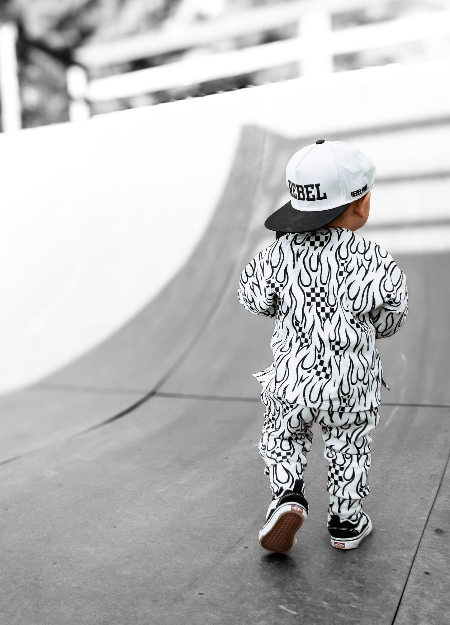 Organic Ribbed Set in Full Throttle