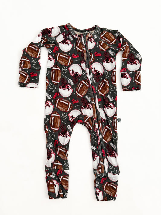 TOUCHDOWN | ZIP ROMPER