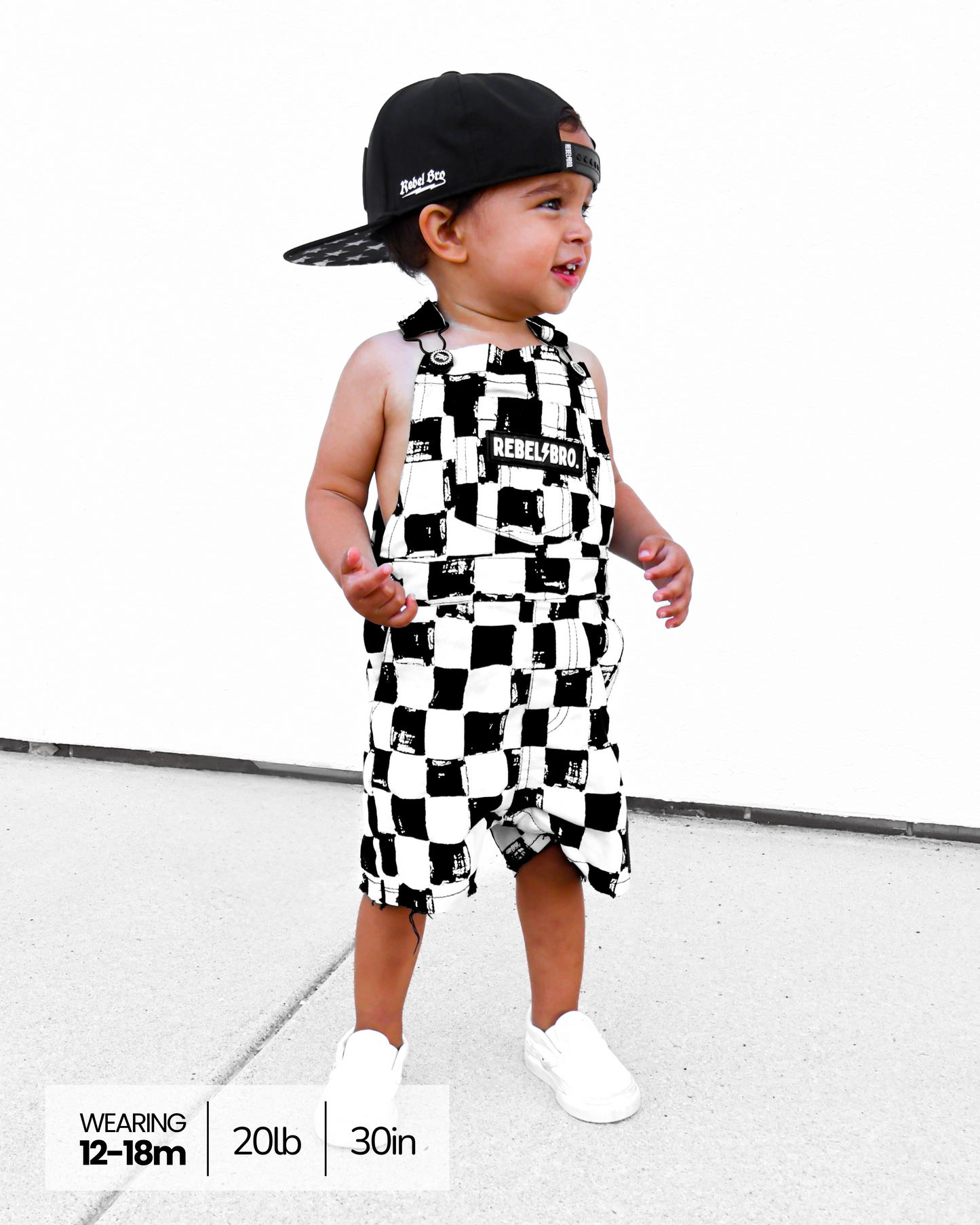 Cut Off Overalls in Vintage Venice