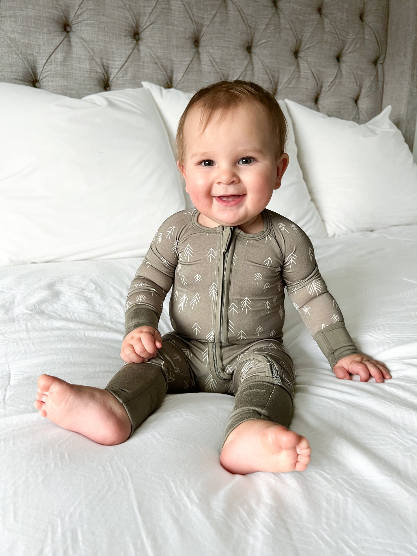 EVERGREENS | ZIP ROMPER