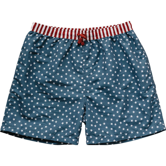 Stars and Stripes Adult Men's Swim Shorts