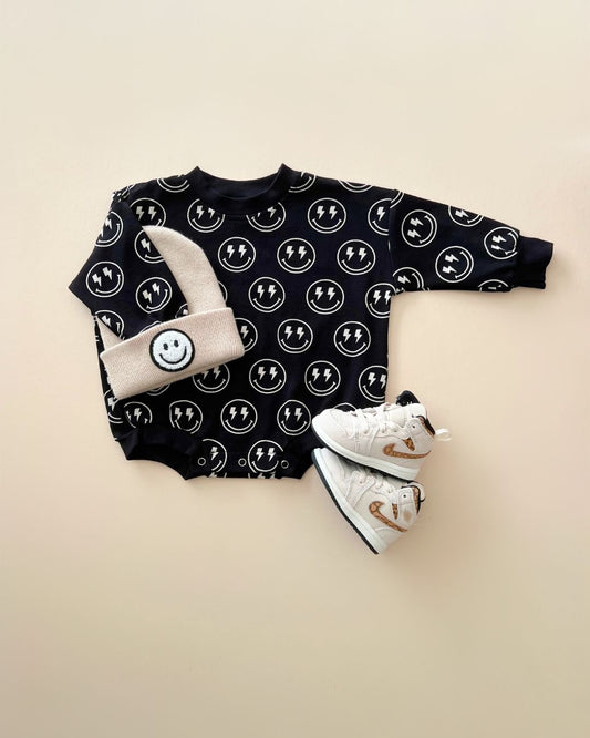 Bubble Romper | Electric Smiley